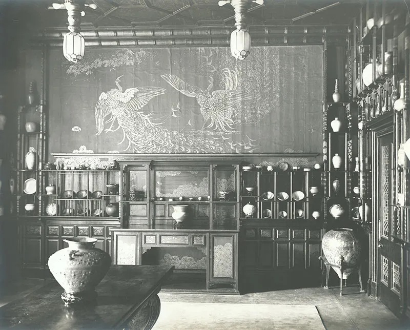 archival image of the room in detroit