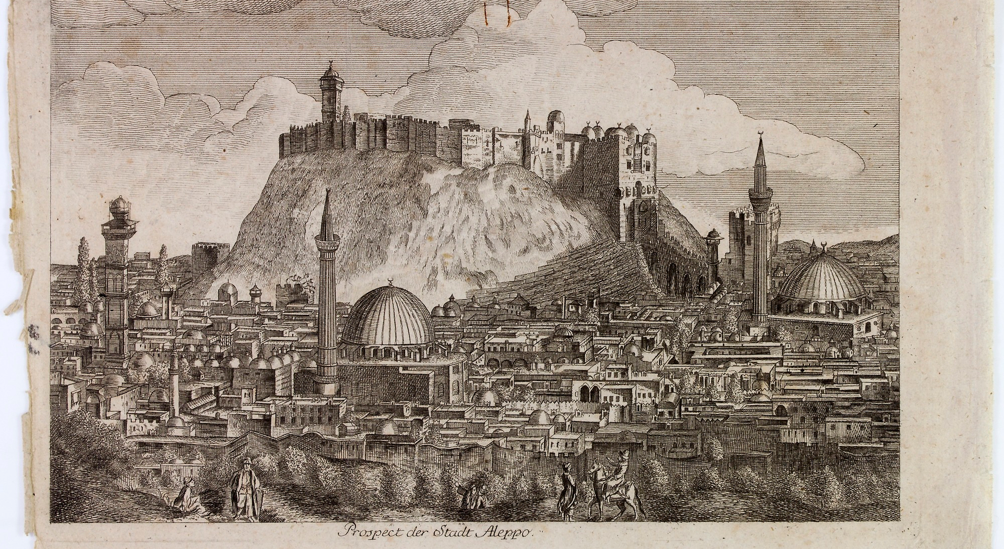 Etching of Aleppo