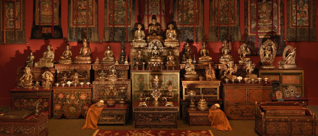 The Tibetan Buddhist Shrine Room