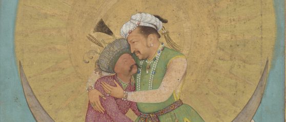 Emperor Jahangir Embracing Shah Abbas of Persia