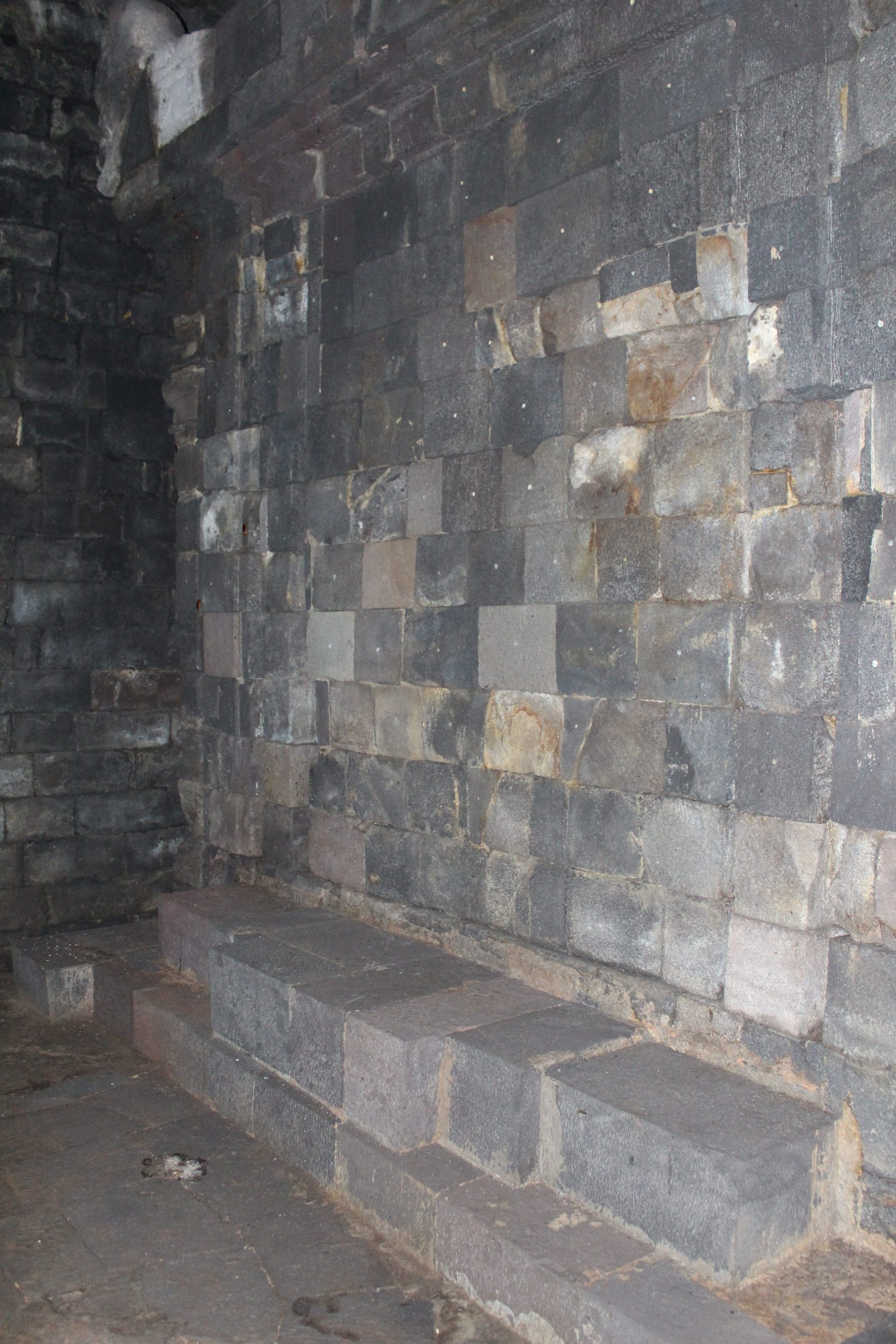 Stone throne in a shrine