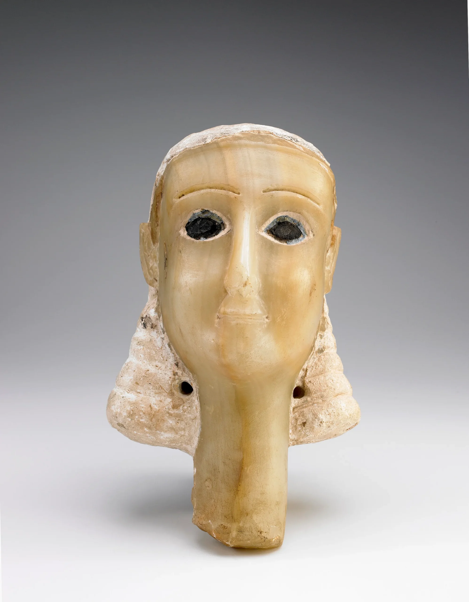 carved head