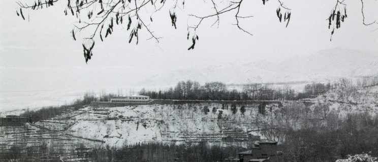 Snowy view from Istalif