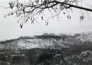 Snowy view from Istalif