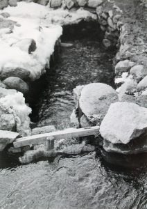 A dam over a stream