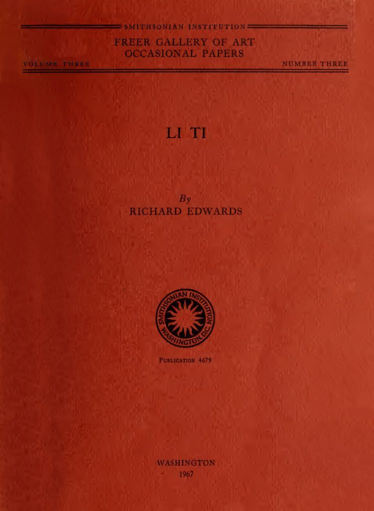 Li Ti book cover