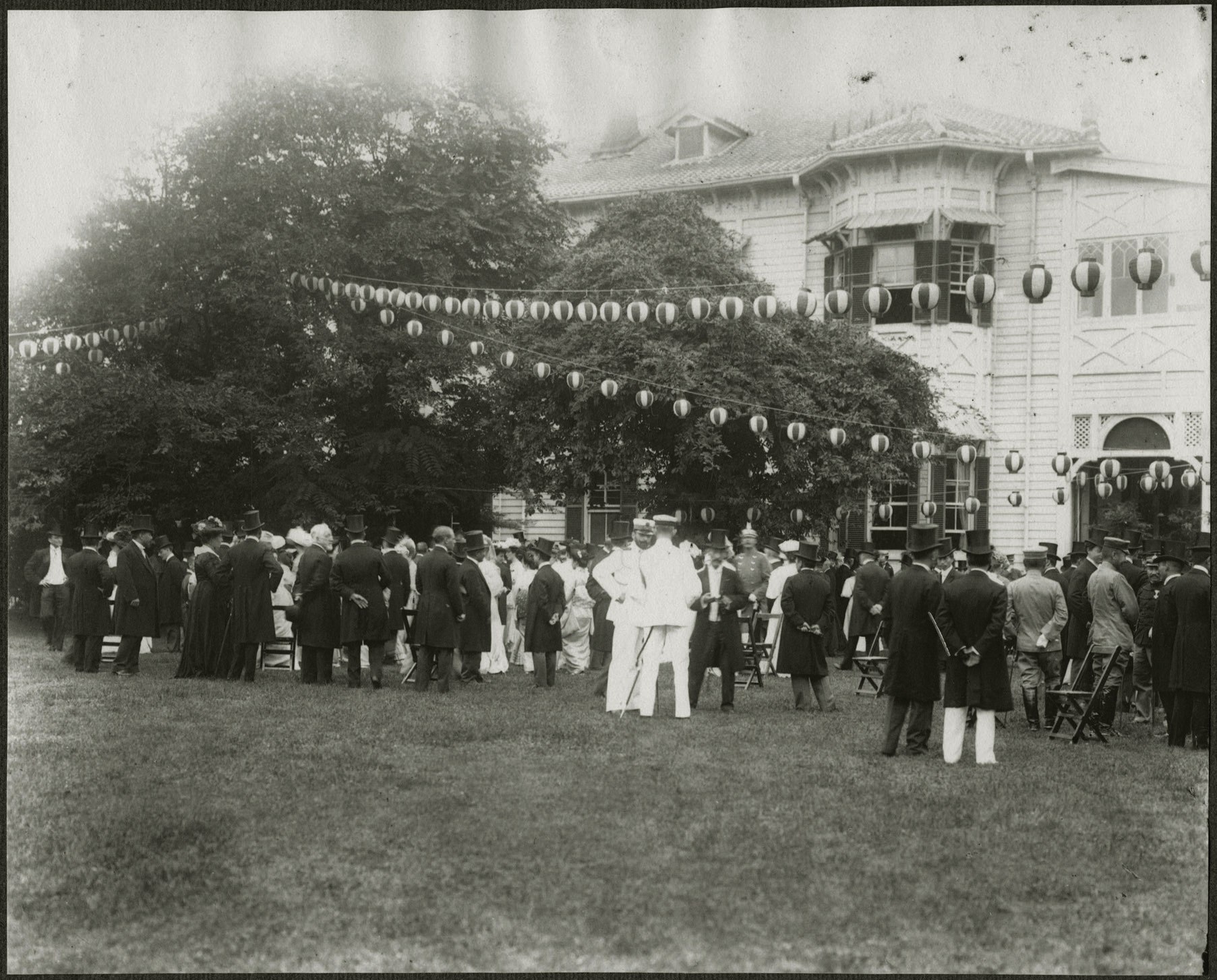 Tokyo Garden party at the American Embassy in Akasaka