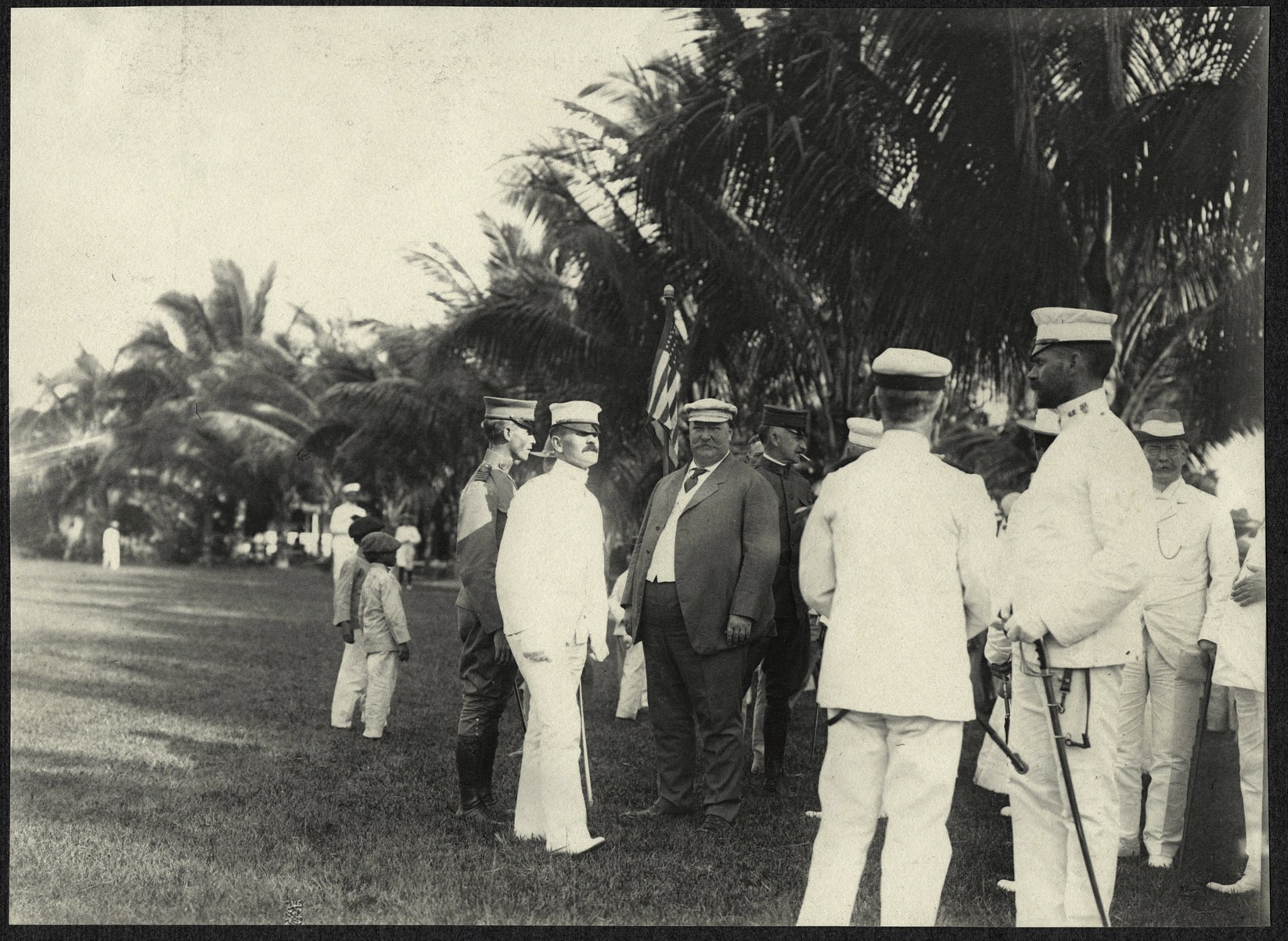 Zamboanga: William H. Taft at Zamboanga parade grounds