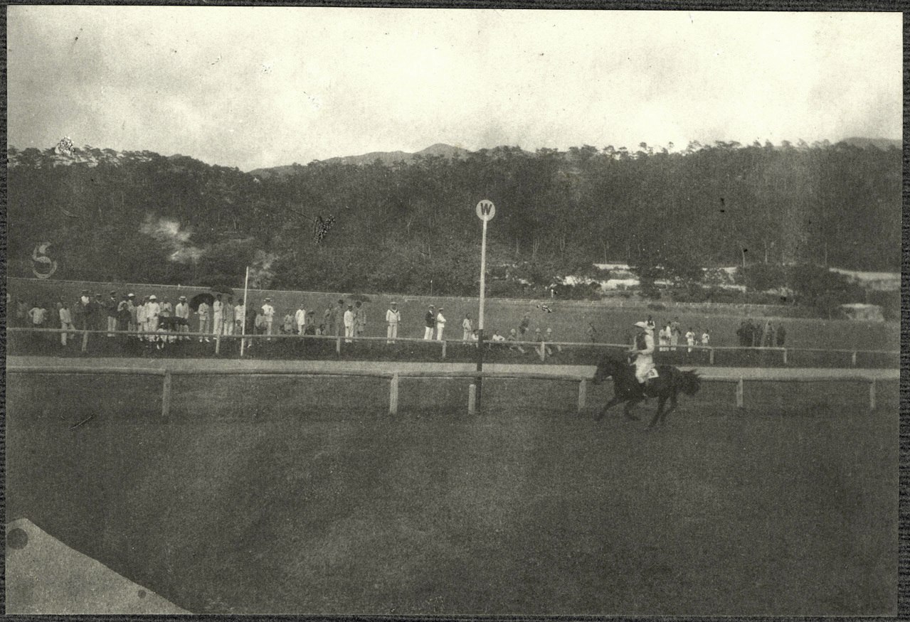 Hong Kong: Jockey at the racetrack