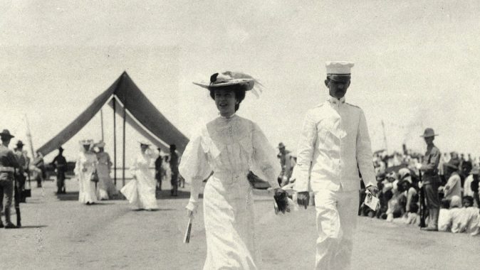 Cebu: Alice Roosevelt arrives