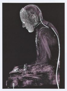 imaging showing a monk inside a lacquer sculpture
