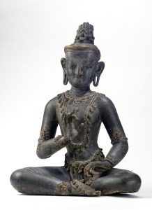 A seated bodhisattva