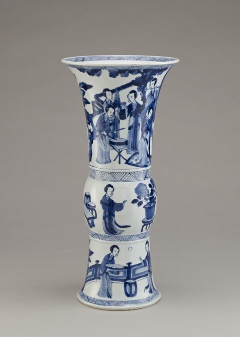 Beaker-shaped vase, from a five-piece garniture (F1980.190-.194)