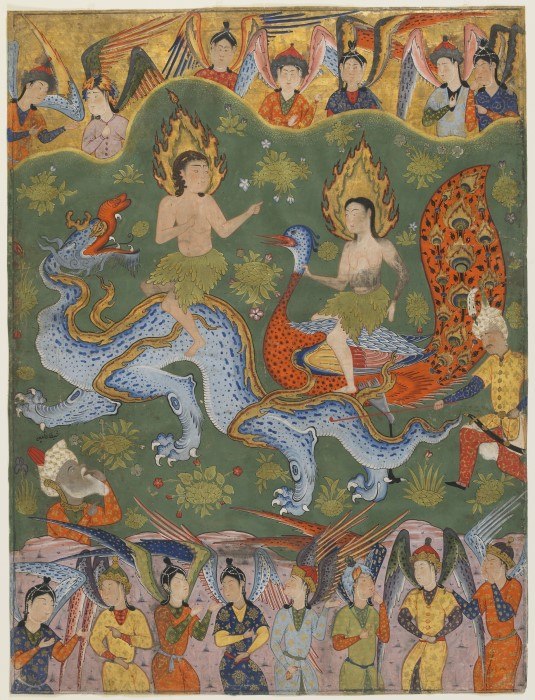 Detail, Adam and Eve Expelled from Paradise