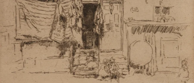 Line drawing of Milman's Row