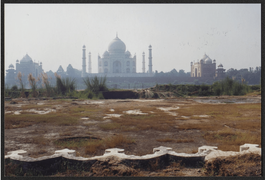 Archival photo of the Taj Mahal